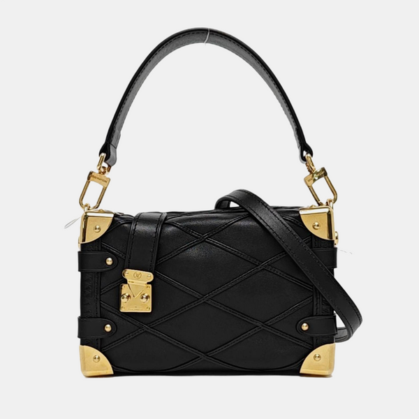 SIDE TRUNK PM Calfskin Black