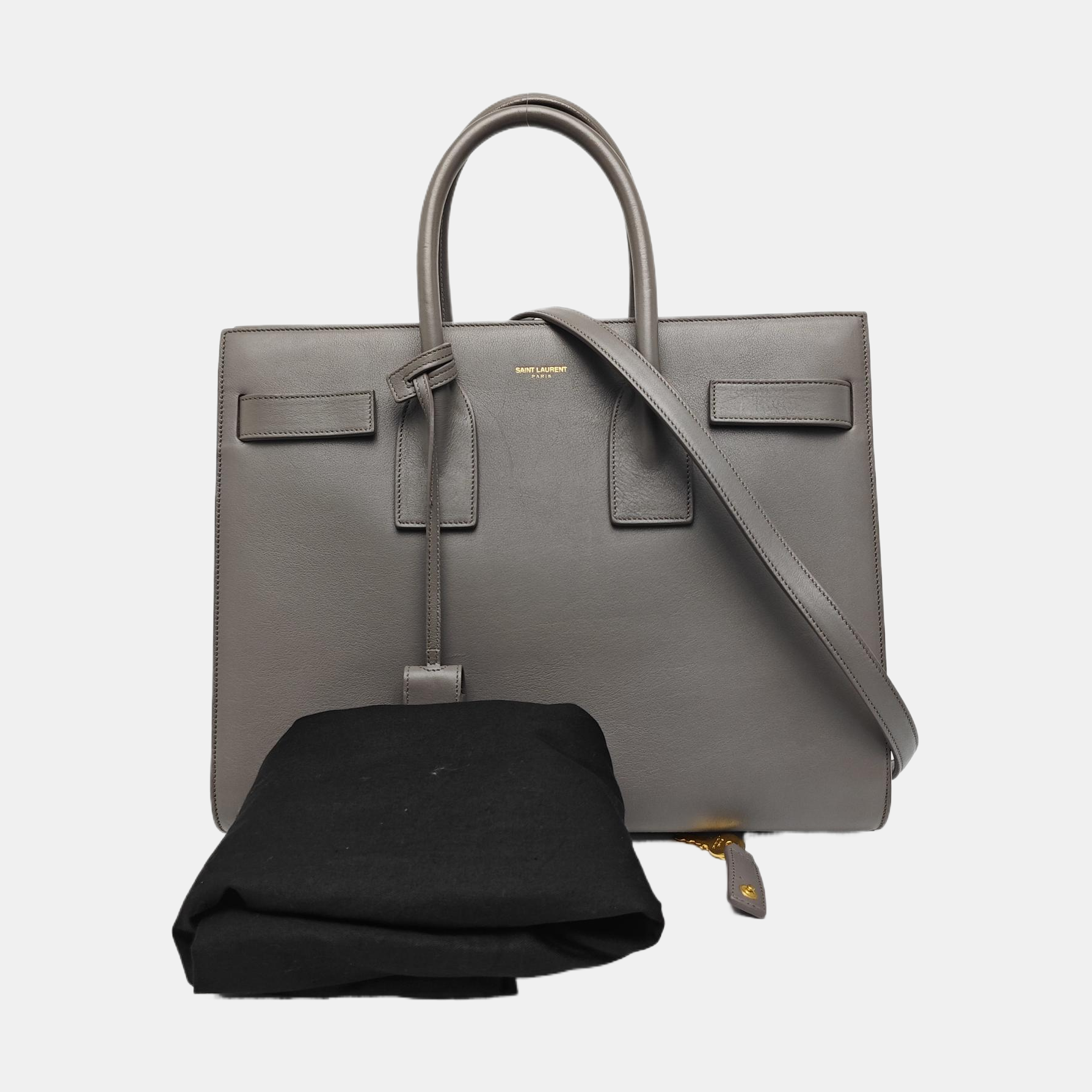 SAC DE JOUR Small Calfskin Gray