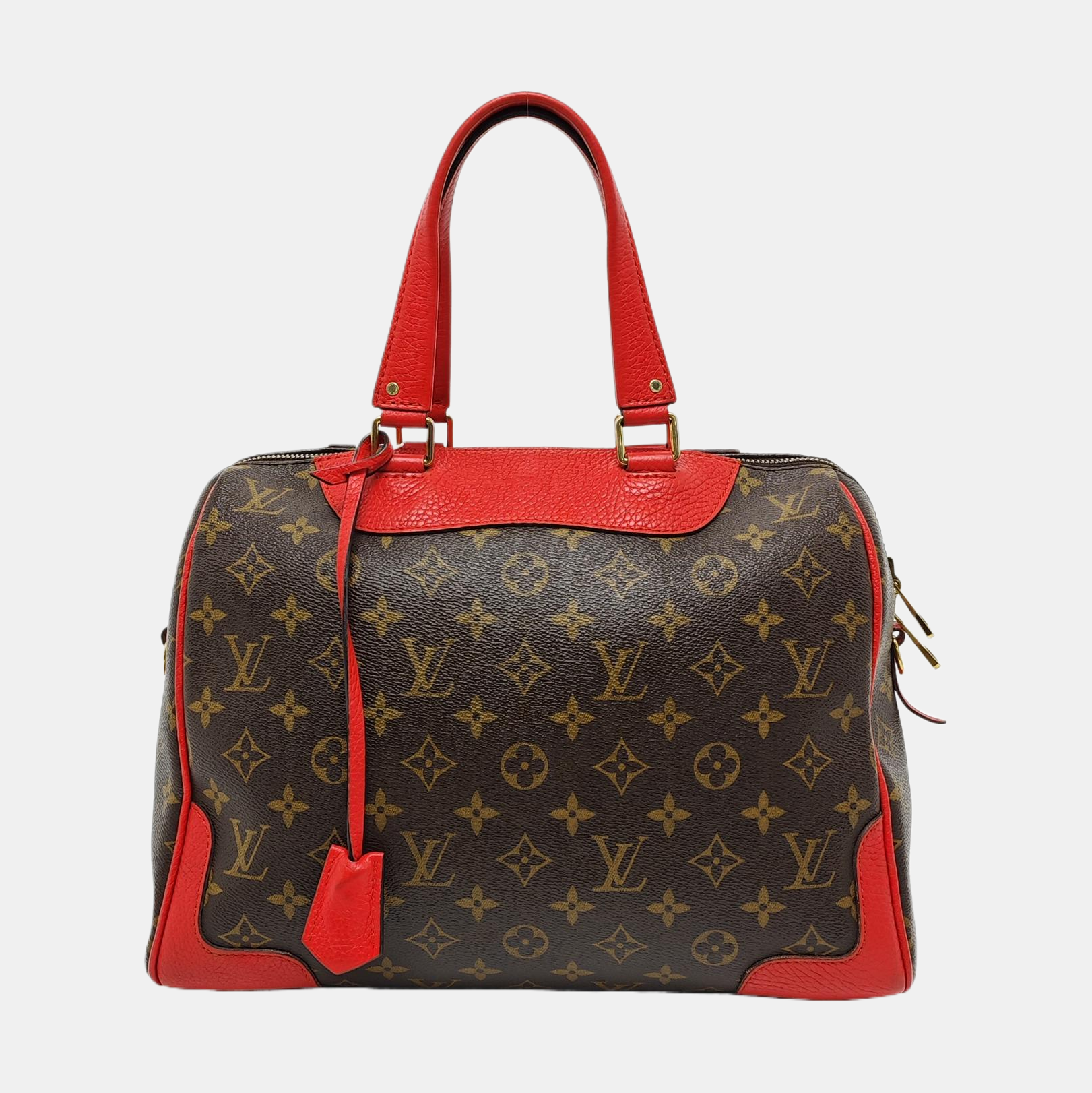 RETIRO NM Monogram Coated Canvas Brown