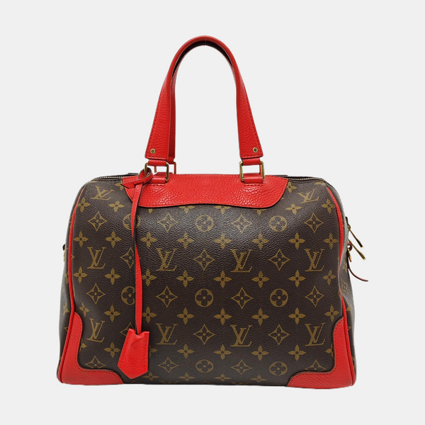 RETIRO NM Monogram Coated Canvas Brown