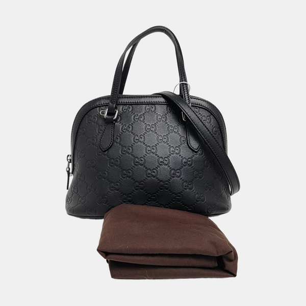 Dome Calfskin Black