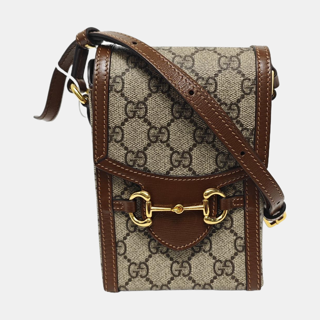 Horsebit 1955 Mini Coated Canvas Beige