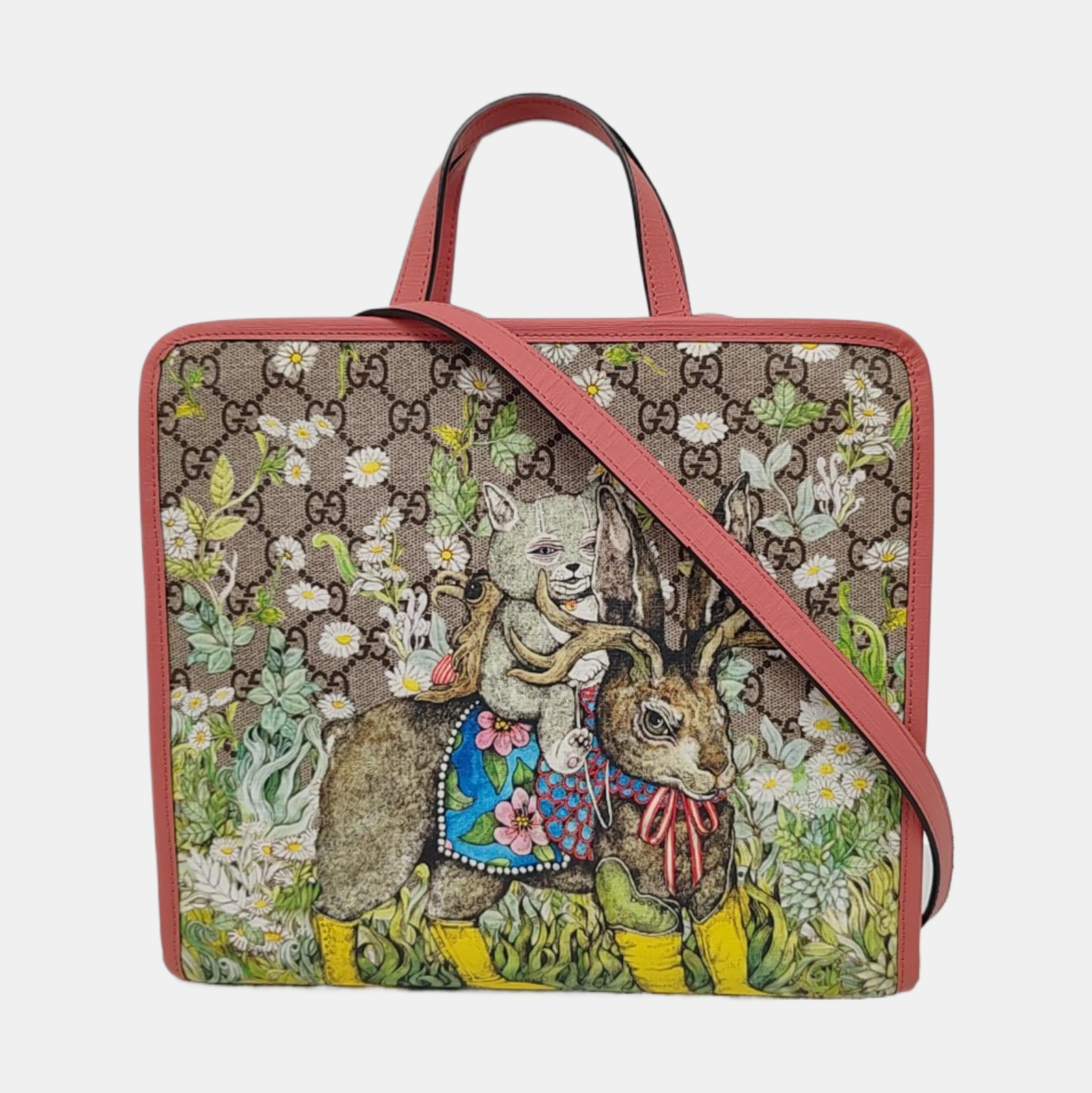 Monogram Coated Canvas Beige