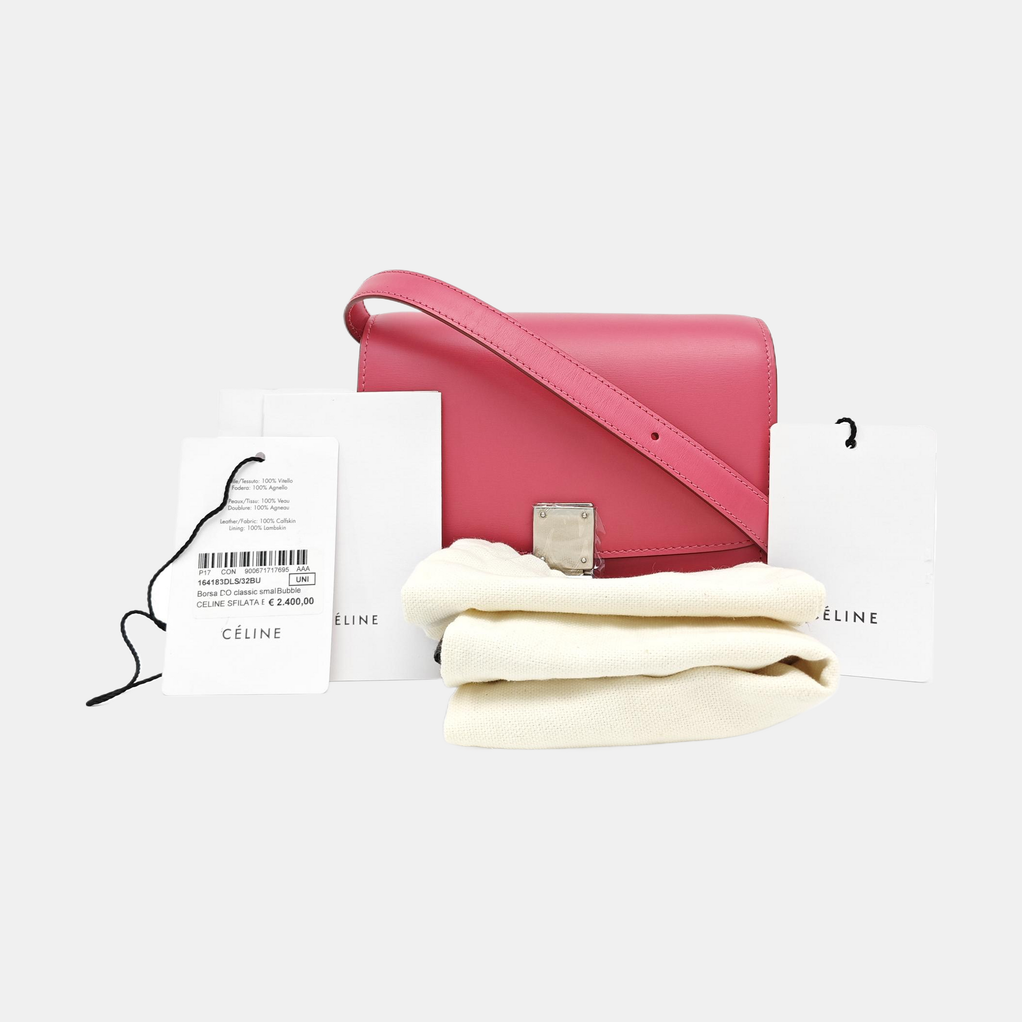 CLASSIC BOX Calfskin Pink