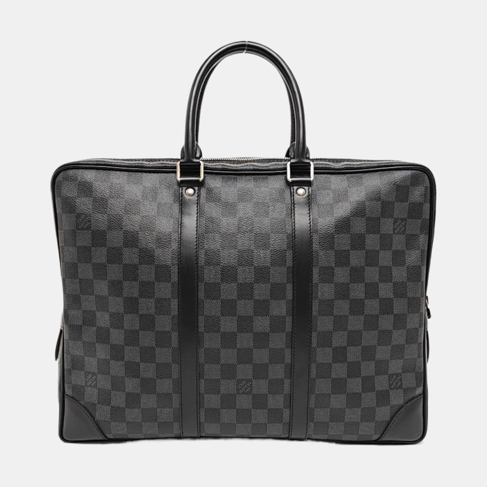 PORTE-DOCUMENTS Damier Graphite Coated Canvas Black