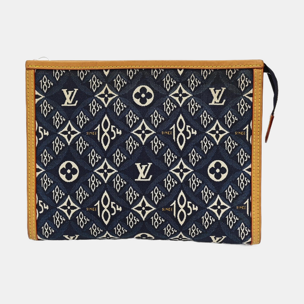 TOILLETTE 26 Monogram Fabric Blue
