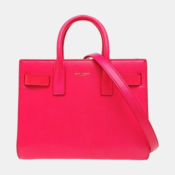 SAC DE JOUR Nano Calfskin Pink