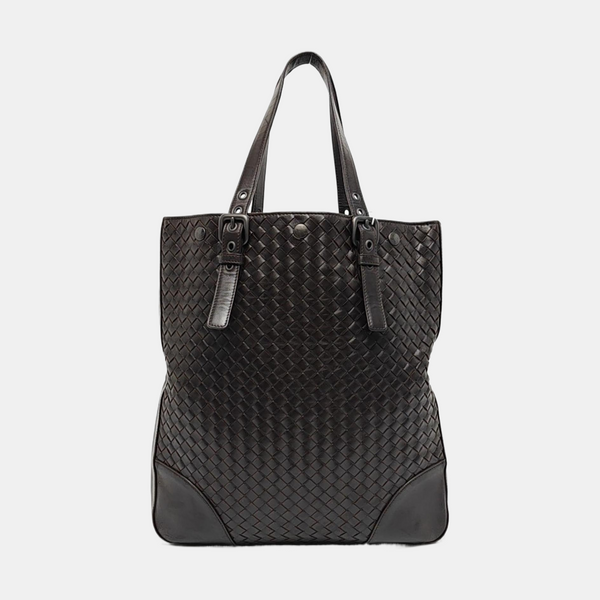 Authenticated pre-owned  Cesta Calfskin Brown - Tote Bag at Looply