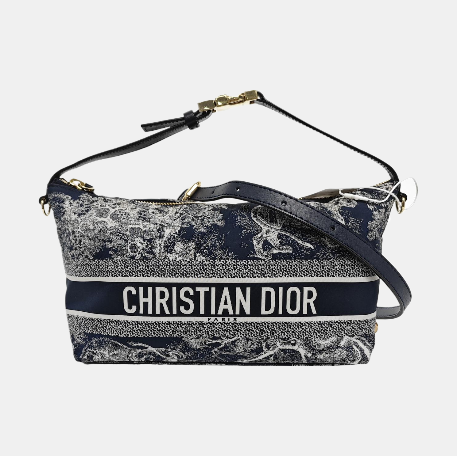 Diortravel Nomad Medium Fabric Blue