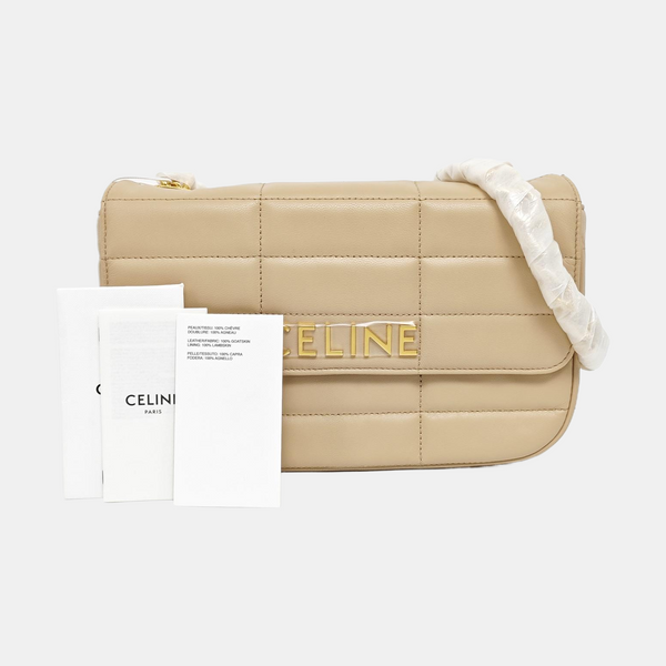 MATELASSE Quilted Calfskin Beige