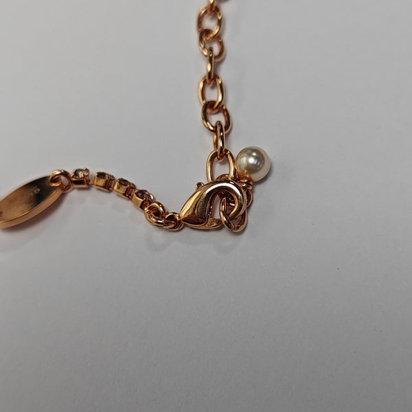 Metal Rose Gold Necklace