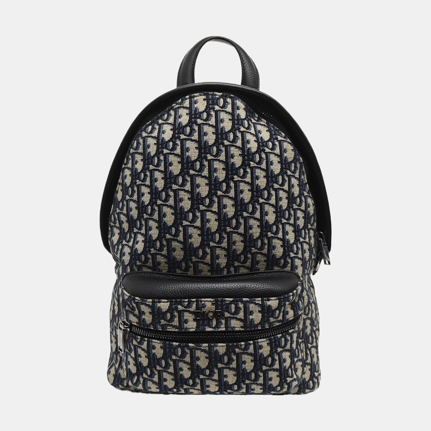 Oblique Canvas Backpack Blue