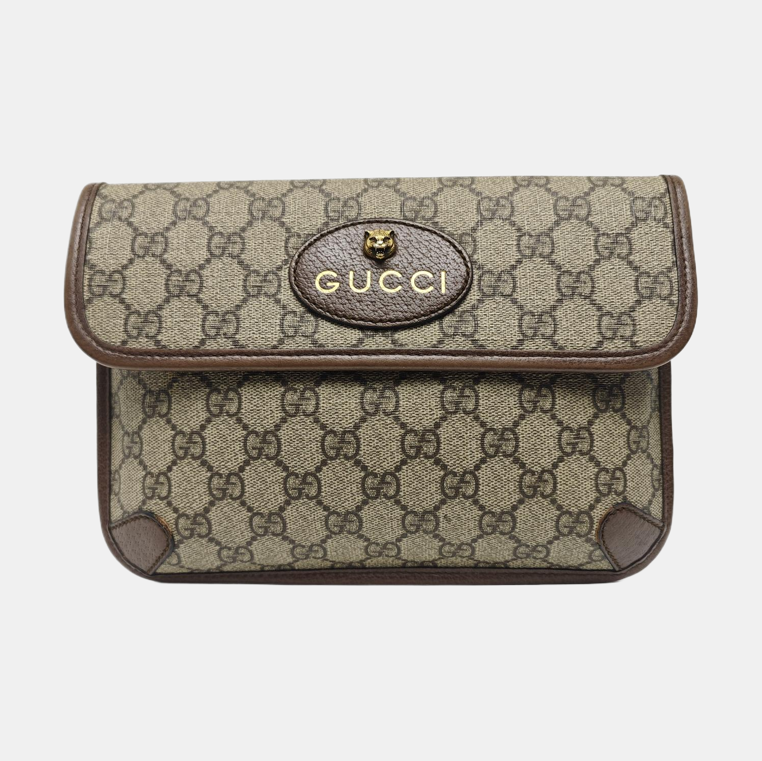 Neo Vintage Monogram Coated Canvas Beige
