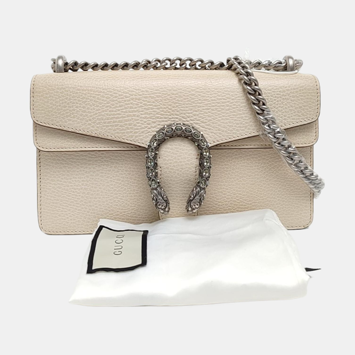 Dionysus Piel de becerro pequeña Beige