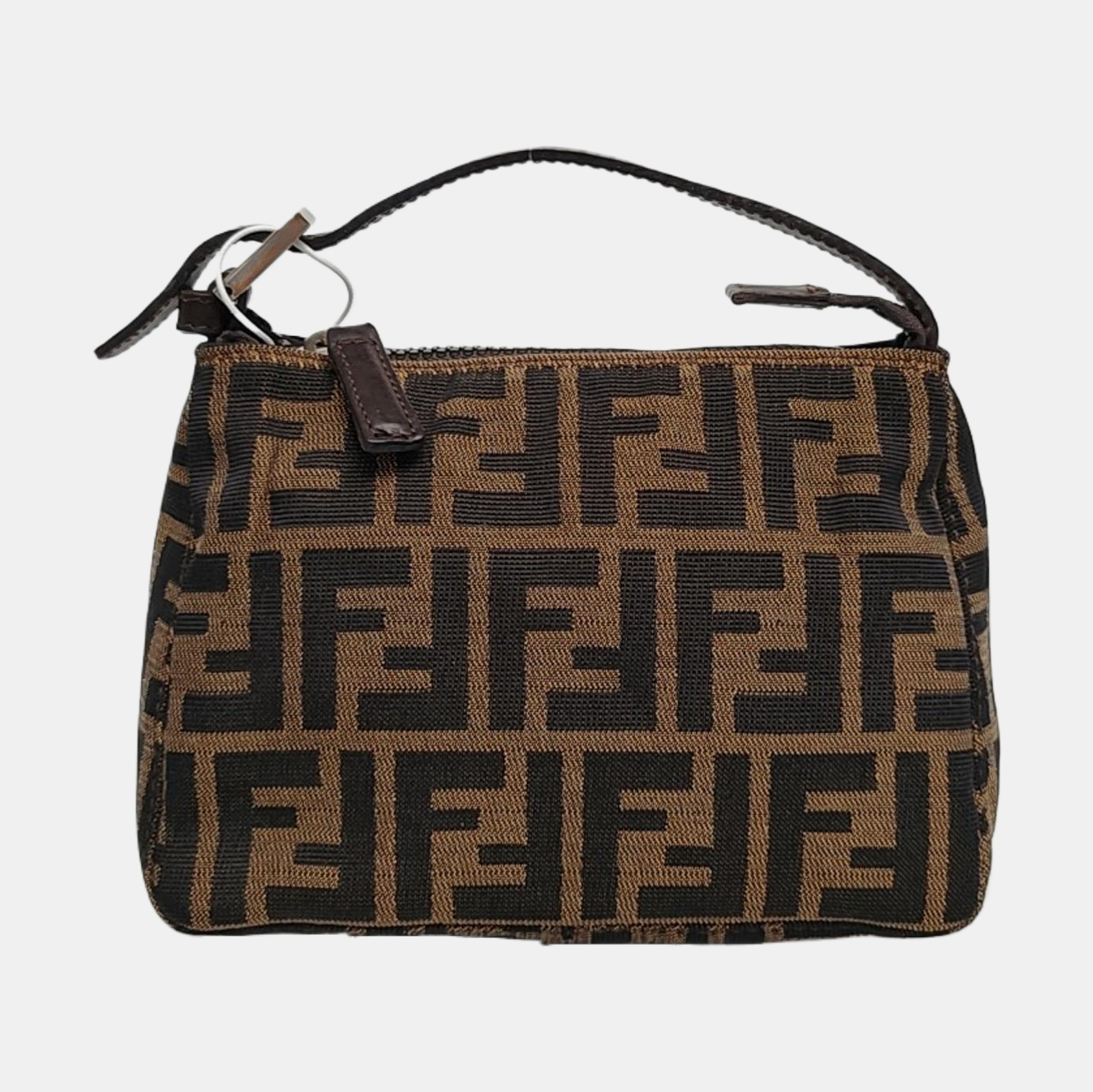 Canvas Top Handle Bag Brown