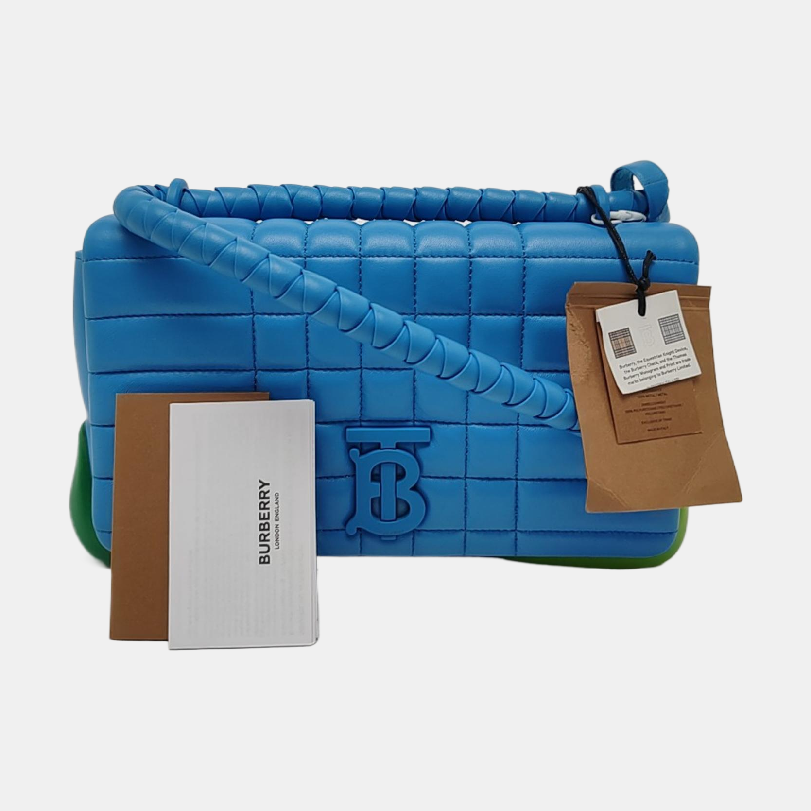 Lola Small Quilted Lambskin Blue