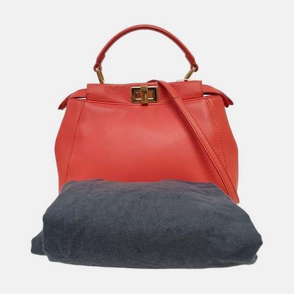 Authenticated pre-owned  Peekaboo Mini Calfskin Pink - Shoulder Bag at Looply