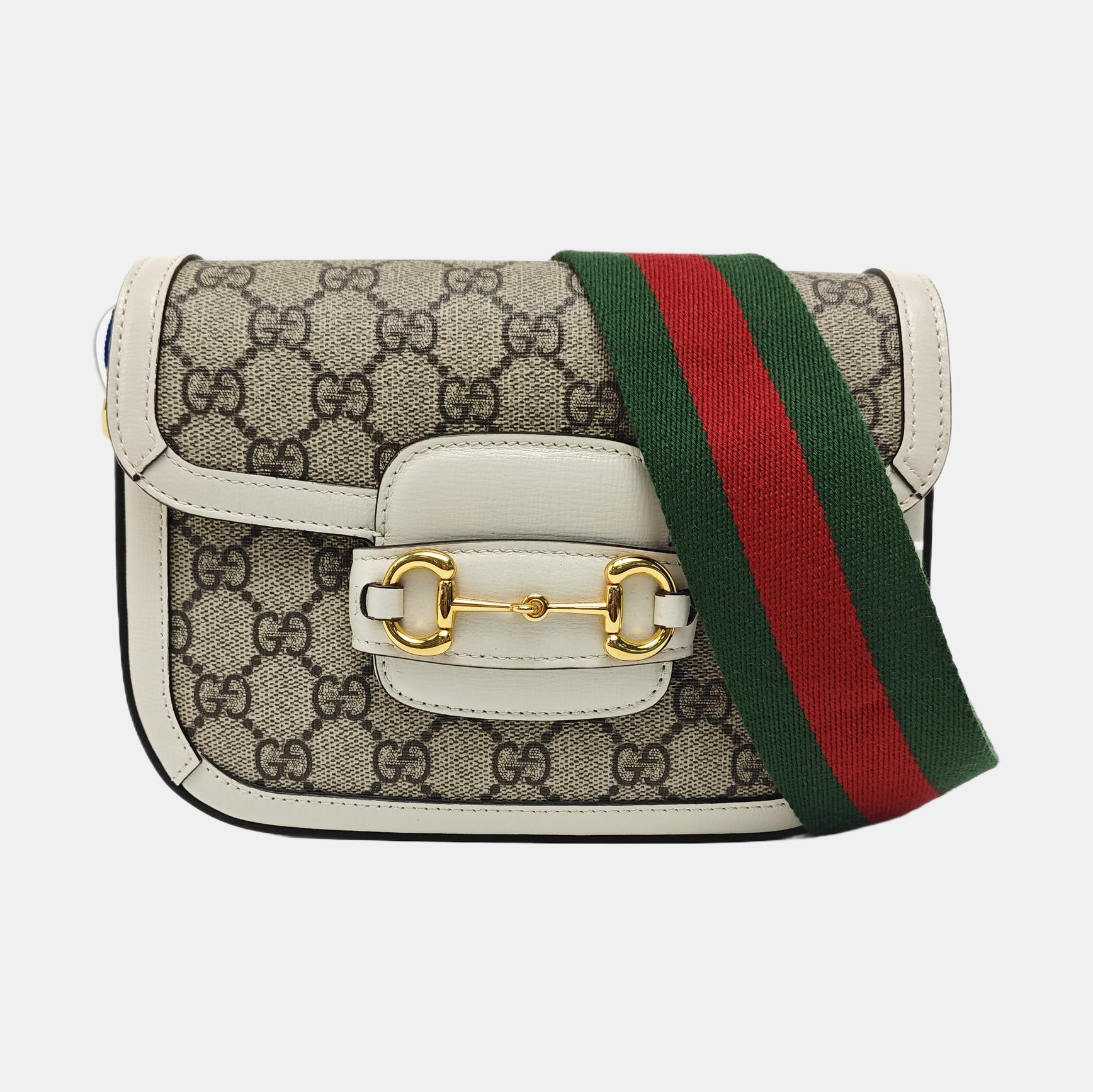 Horsebit 1955 Mini Coated Canvas Beige