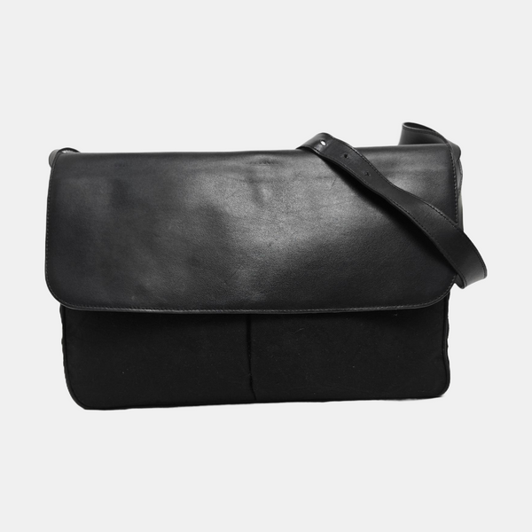 Canvas Shoulder Bag Black