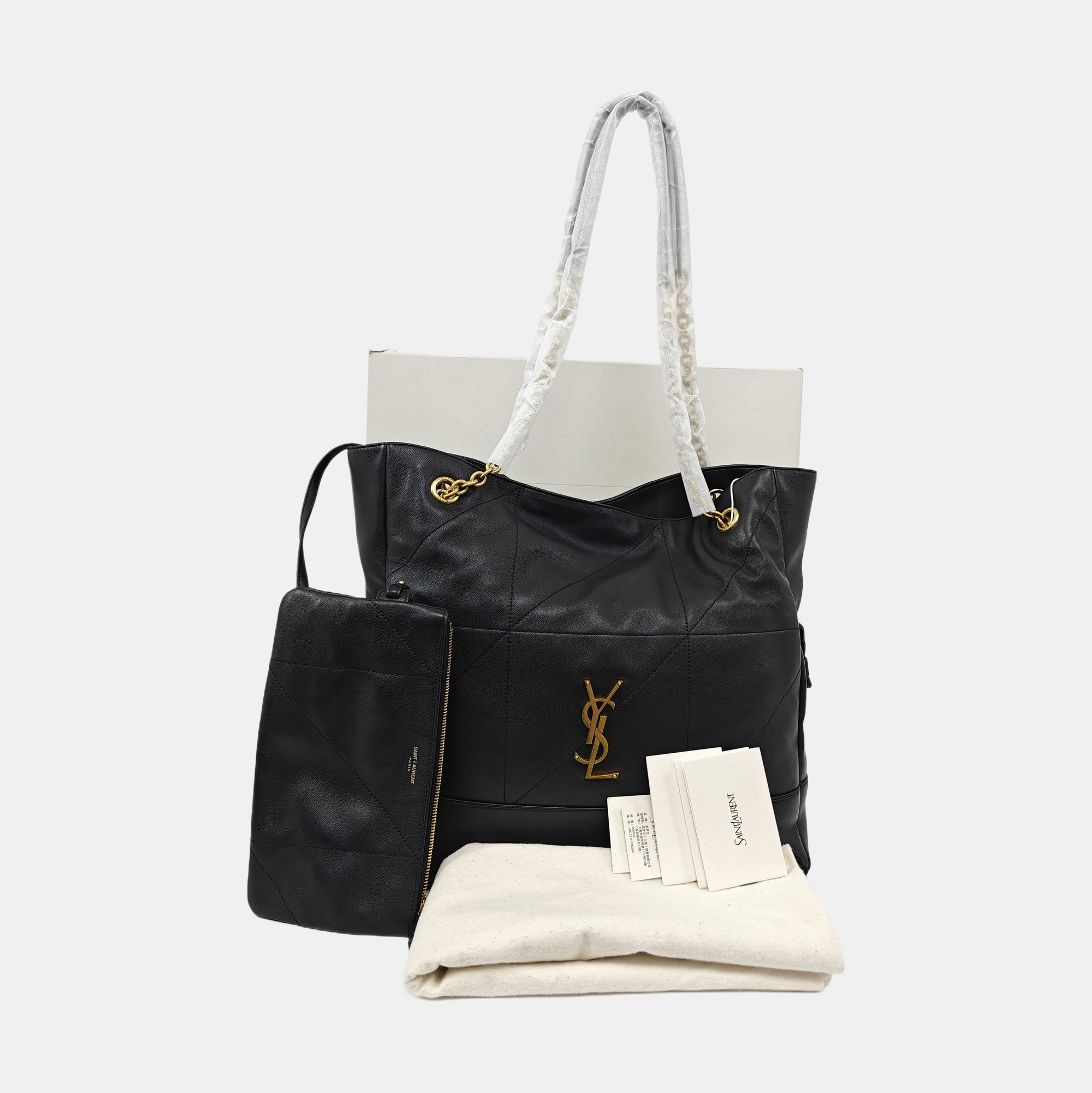 JAMIE SHOPPING Quilted Lambskin Black