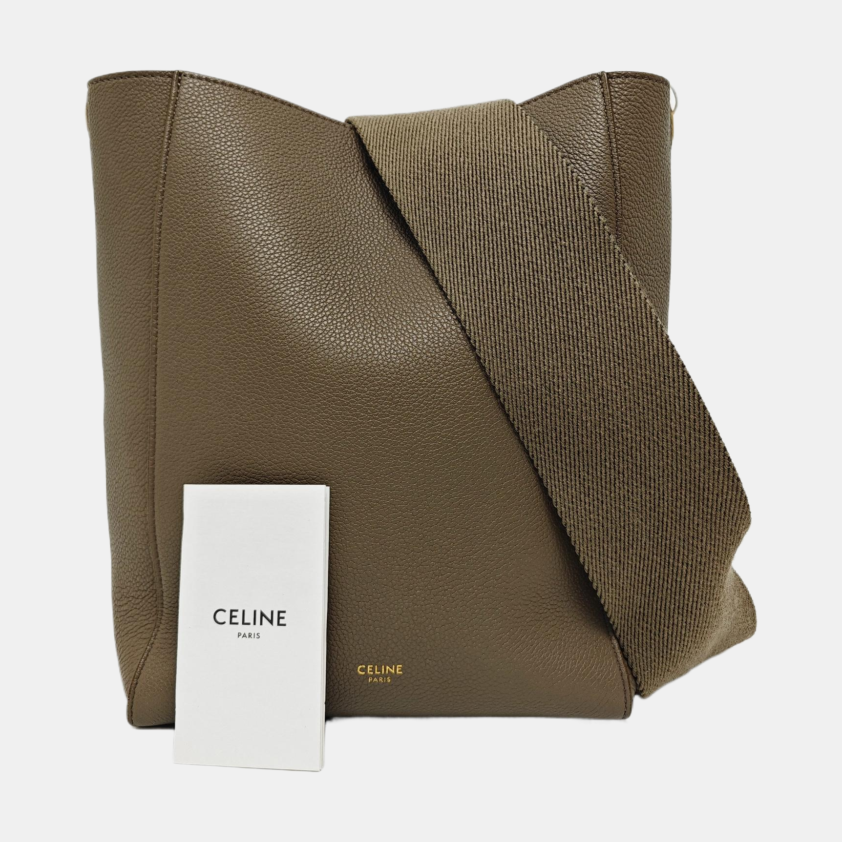 SANGLE Small Calfskin Gray