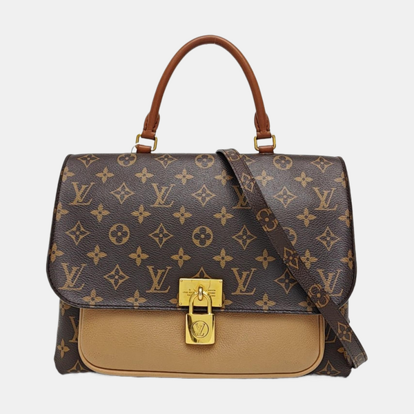 MARIGNAN Monogram Coated Canvas Brown
