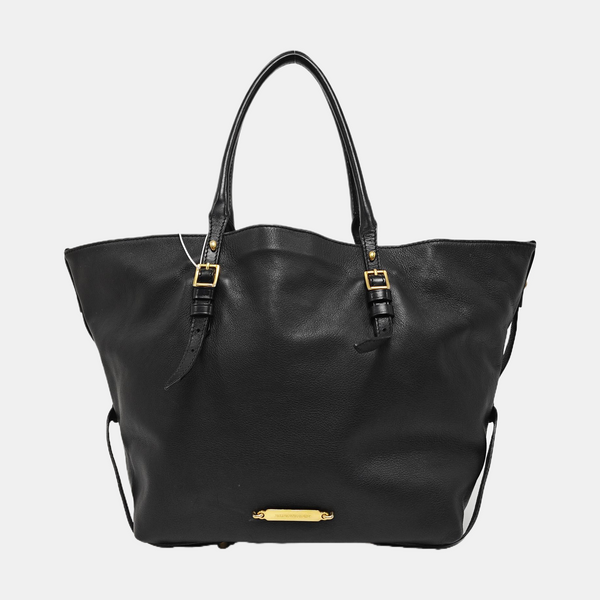 Calfskin Tote Bag Black