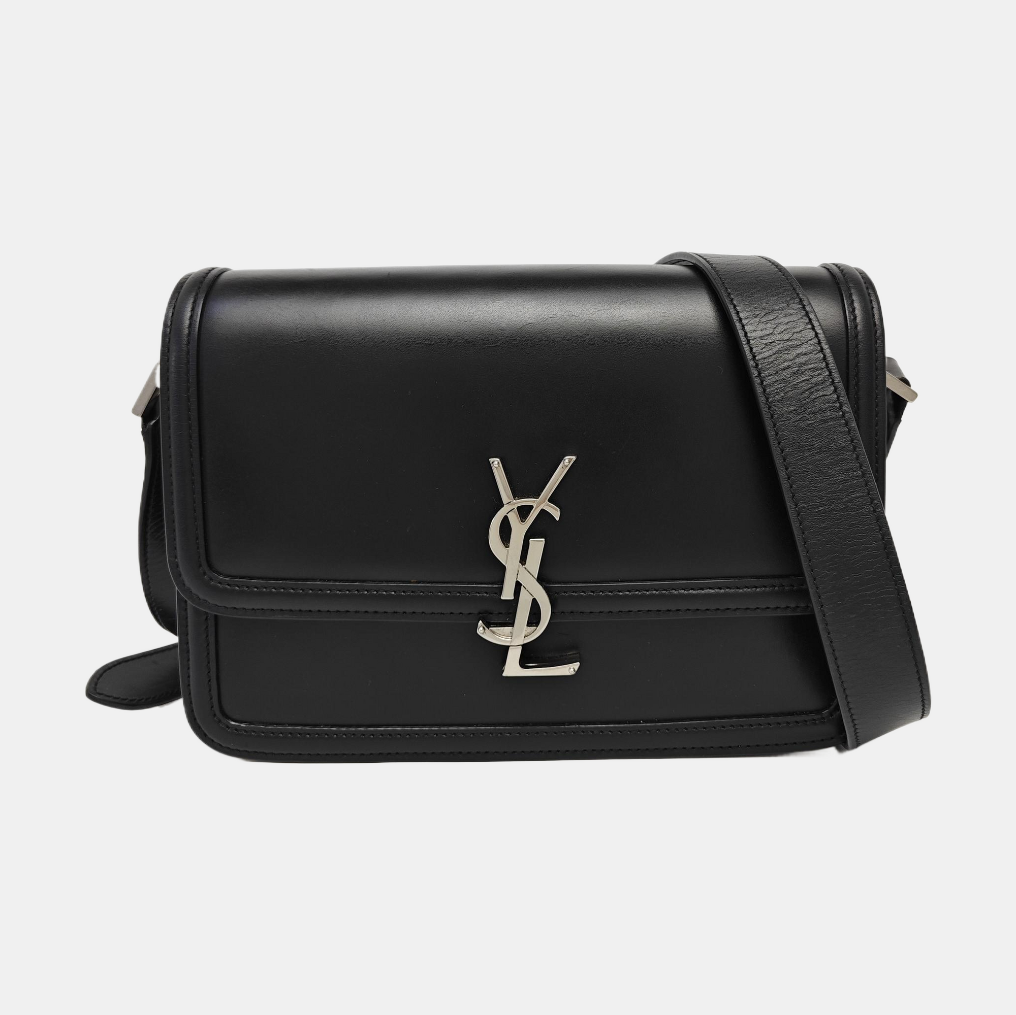 SOLFERINO Medium Calfskin Black