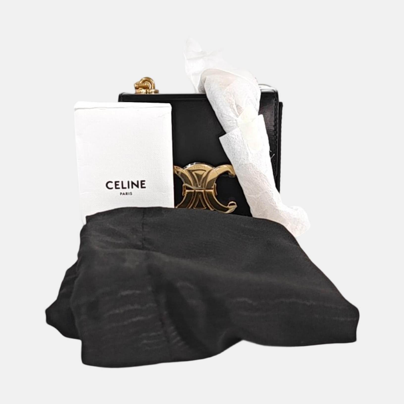 CLAUDE Mini Calfskin Black