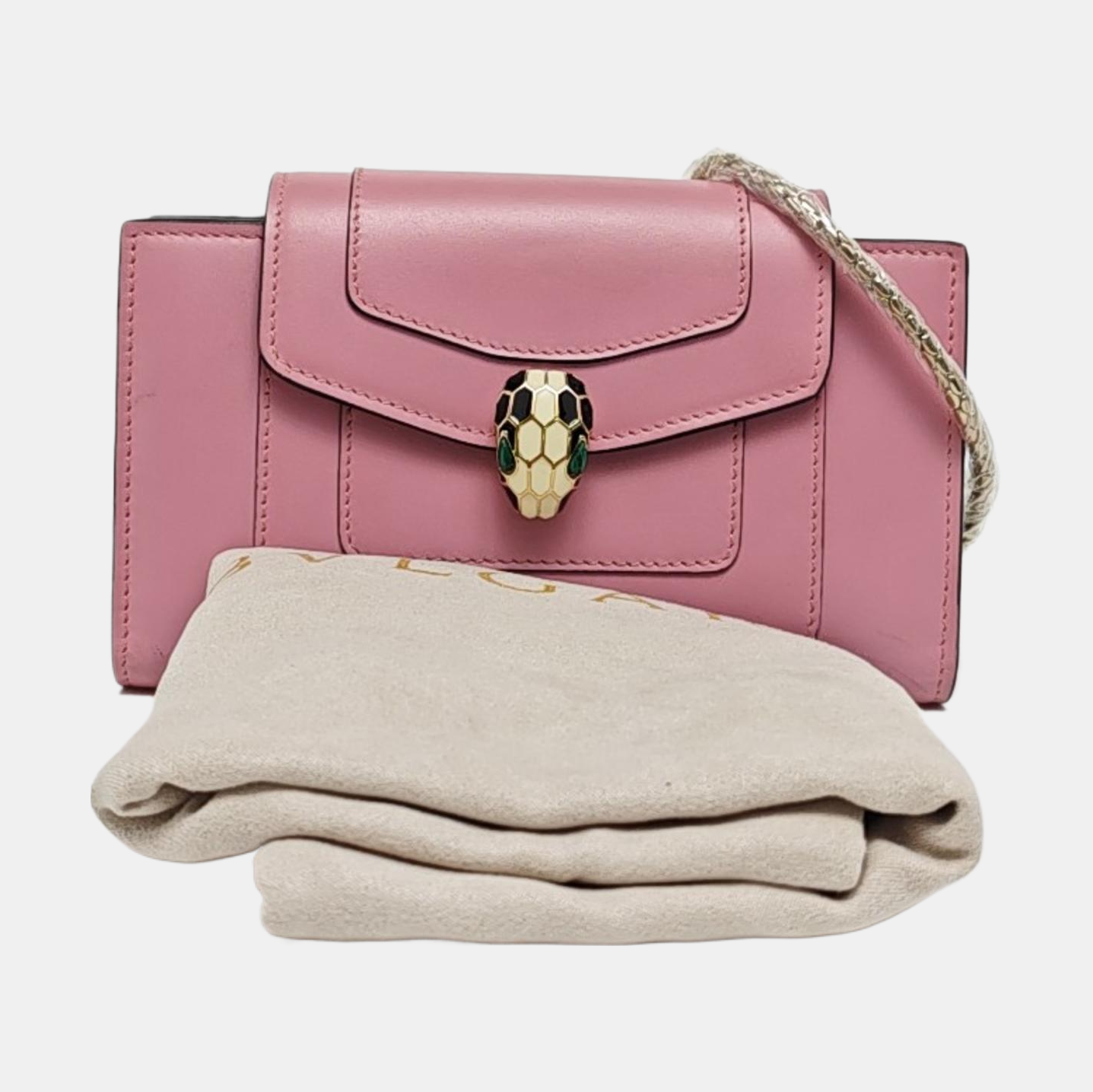 SERPENTI FOREVER Calfskin Pink