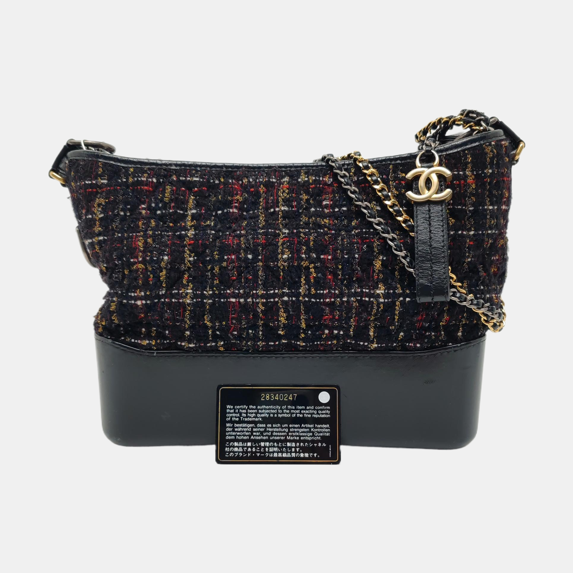 GABRIELLE Medium Wool Black