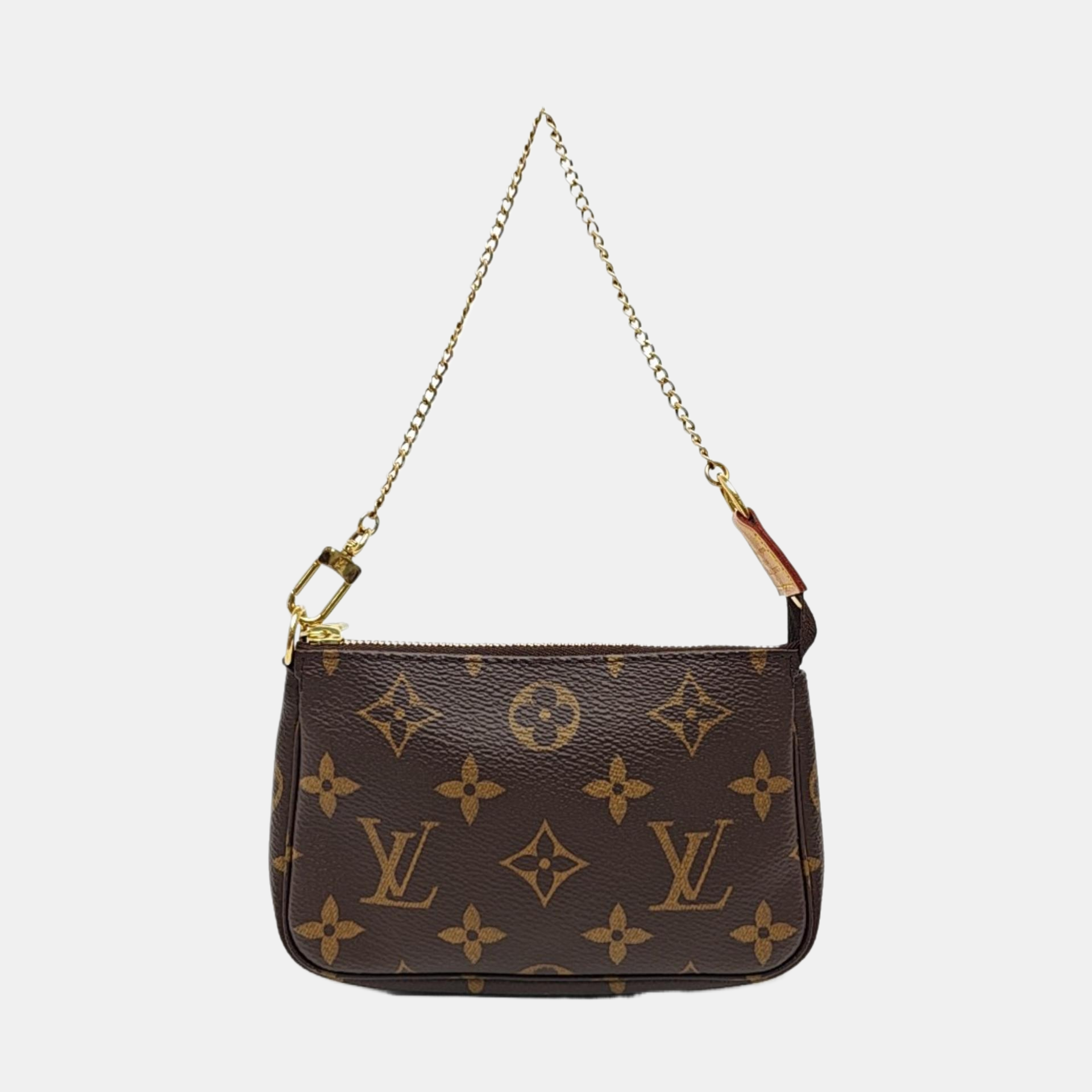 ACCESSOIRES Mini Monogram Coated Canvas Brown