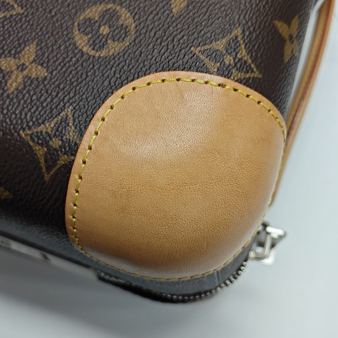 HORIZON 50 Monogram Coated Canvas Brown