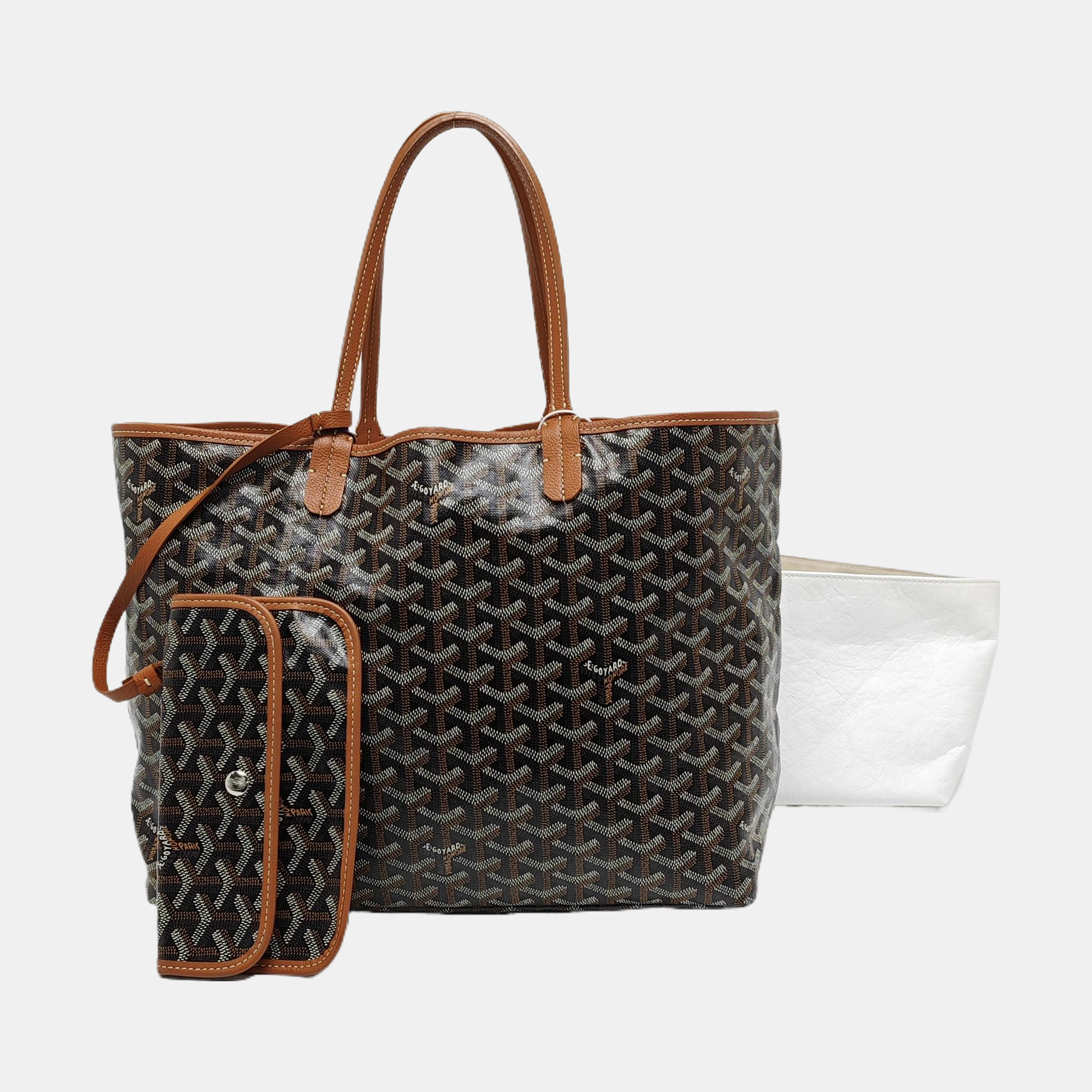 Saint Louis PM Coated Canvas Black
