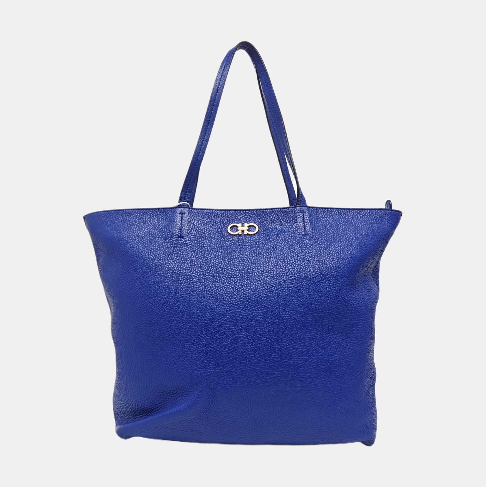 Calfskin Tote Bag Blue