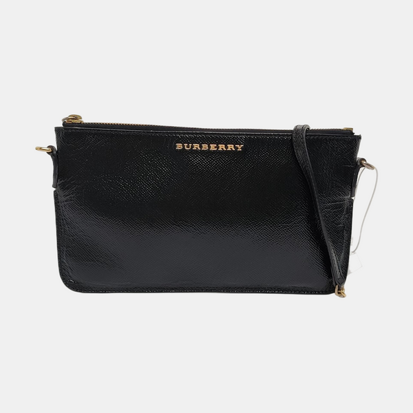 Calfskin Shoulder Bag Black
