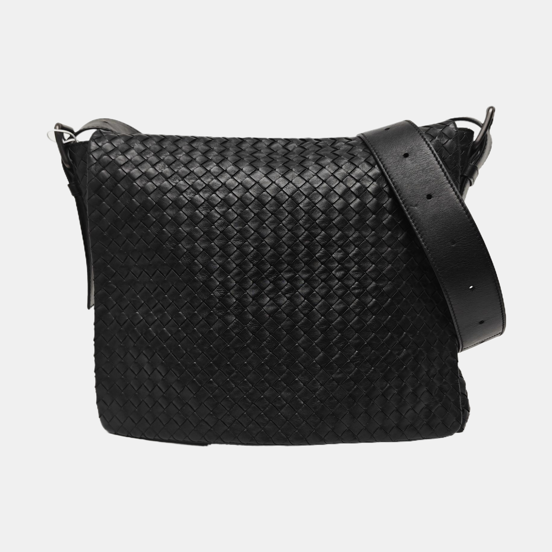 Calfskin Shoulder Bag Black
