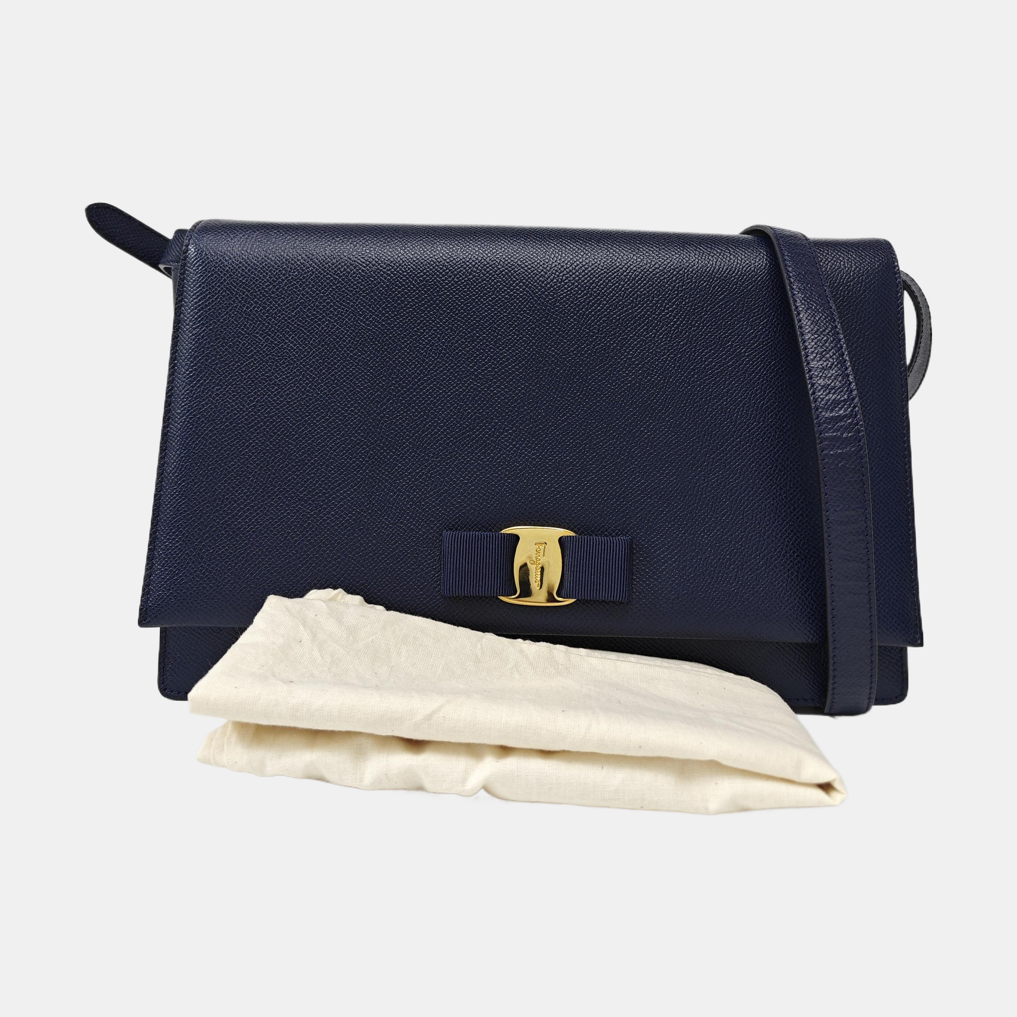 Ginny Calfskin Blue