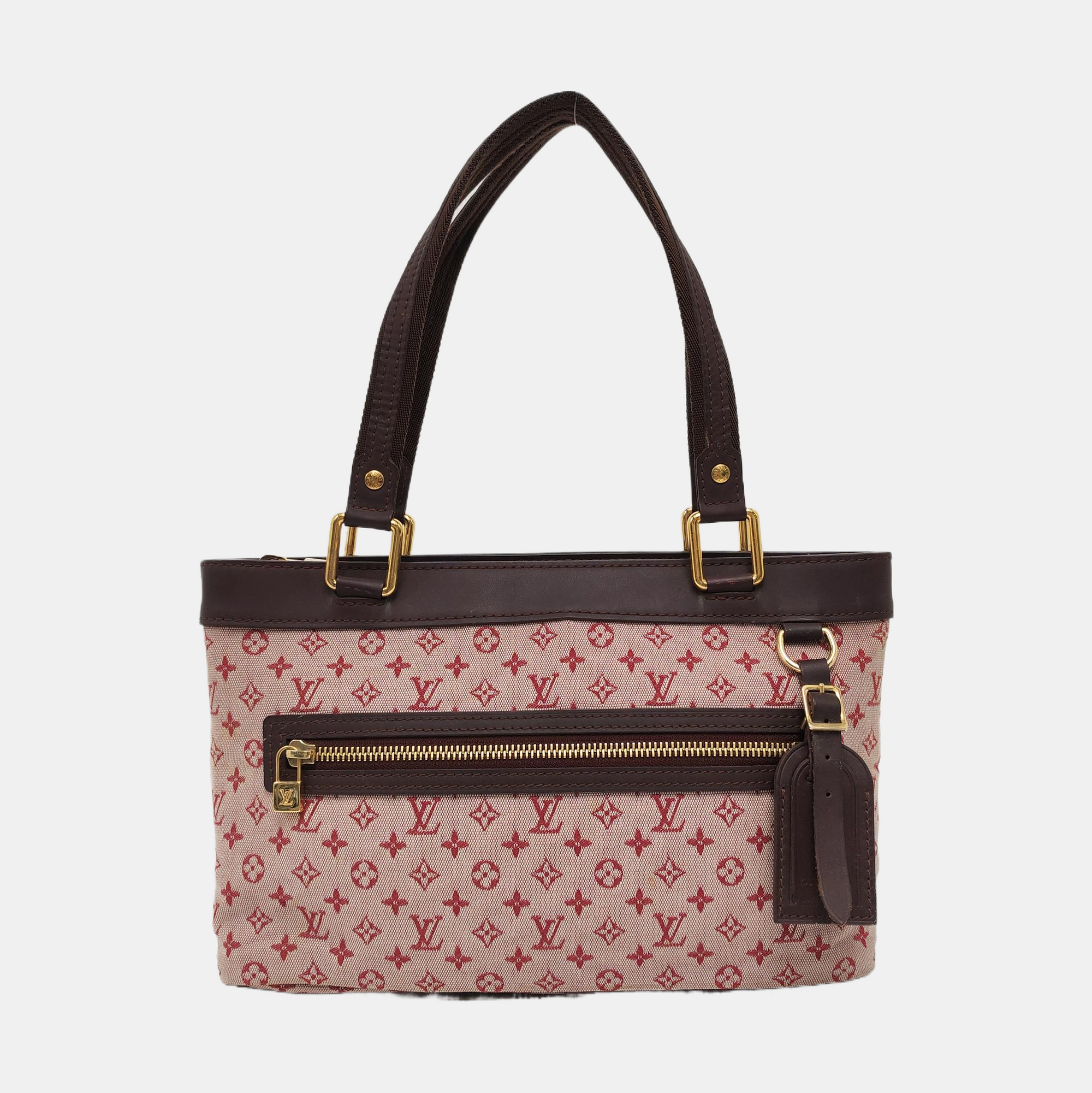 LUCILLE PM Monogram Canvas Pink