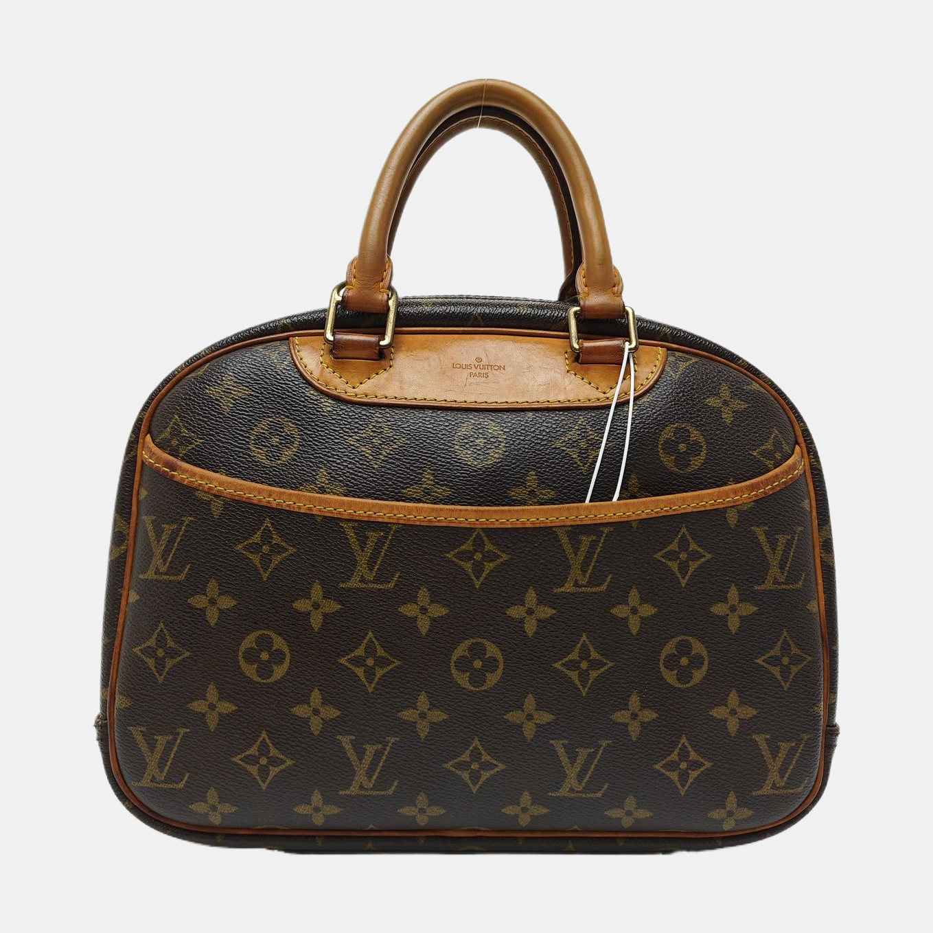 DEAUVILLE Monogram Coated Canvas Brown
