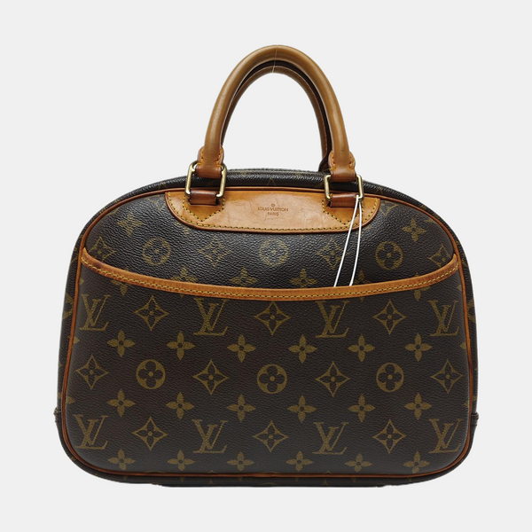 DEAUVILLE Monogram Coated Canvas Brown