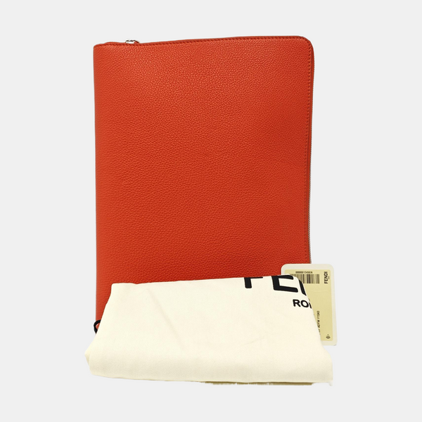Calfskin Top Handle Bag Red