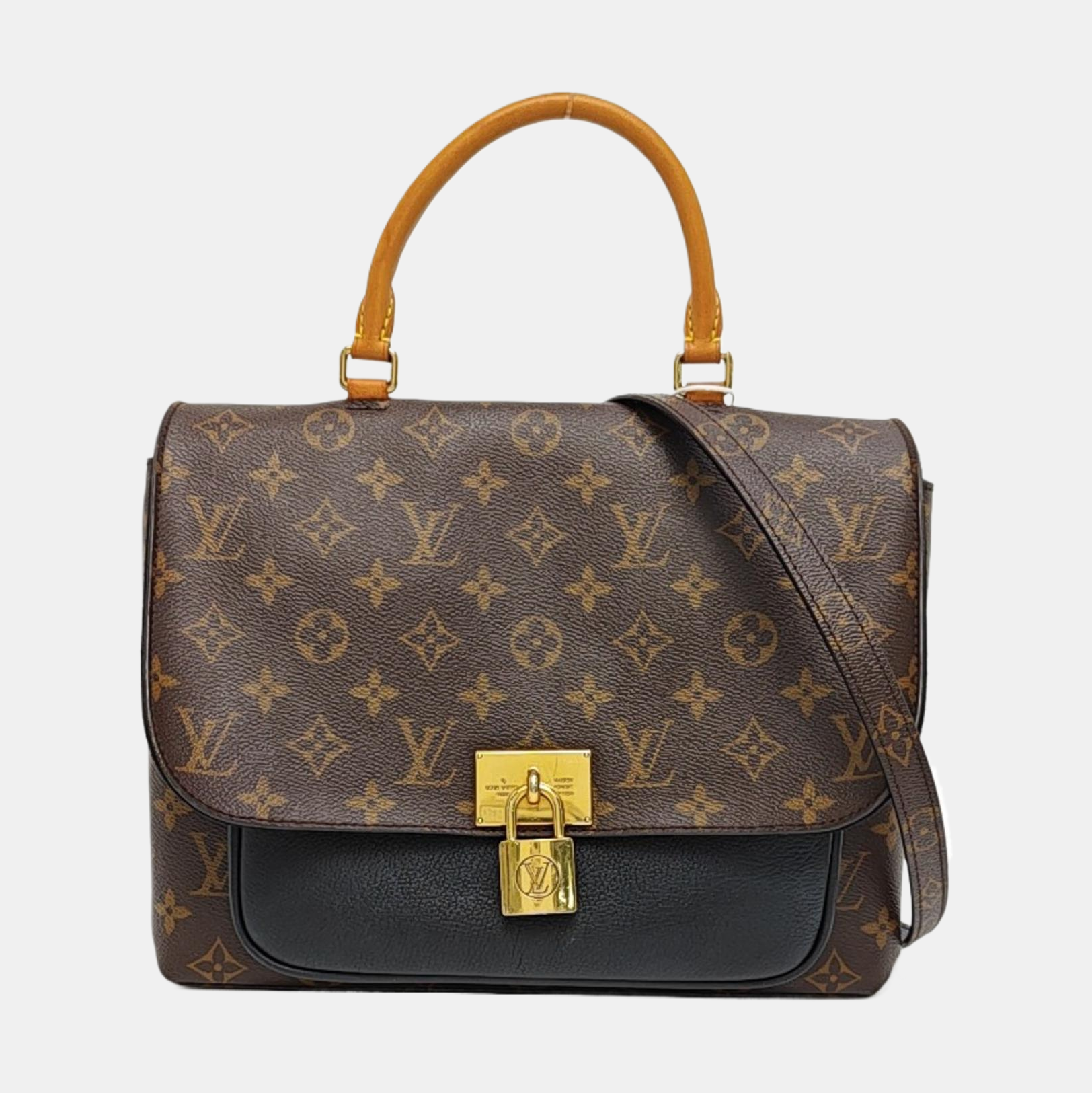 MARIGNAN Monogram Coated Canvas Brown