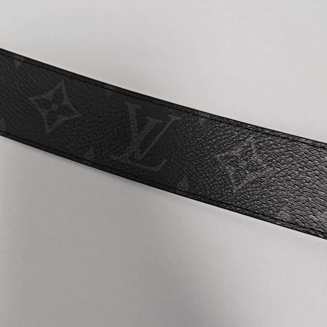 Coated Canvas Belt Black