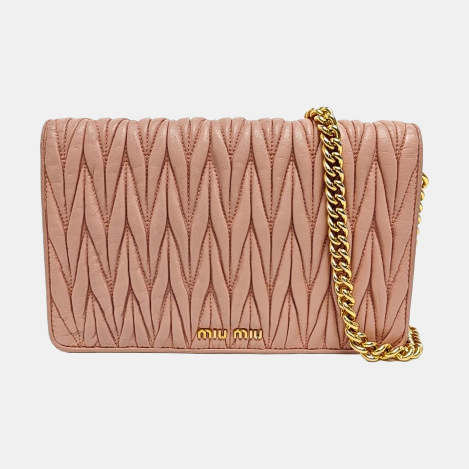 Miu Délice Lambskin Pink