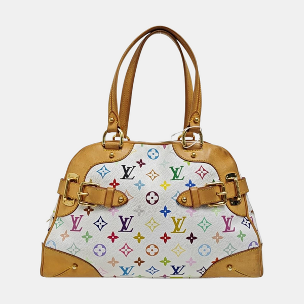 LV × TM CLAUDIA Monogram Coated Canvas White