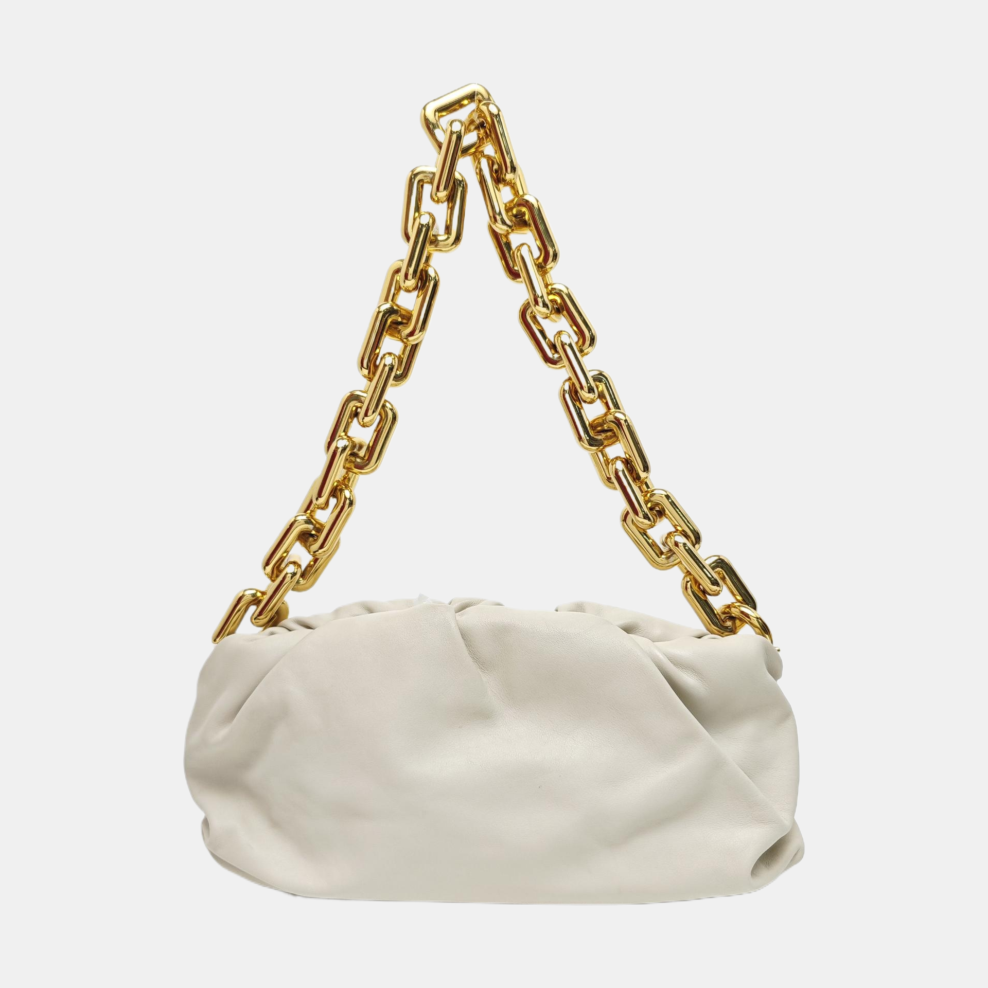 The Pouch Mini Calfskin White