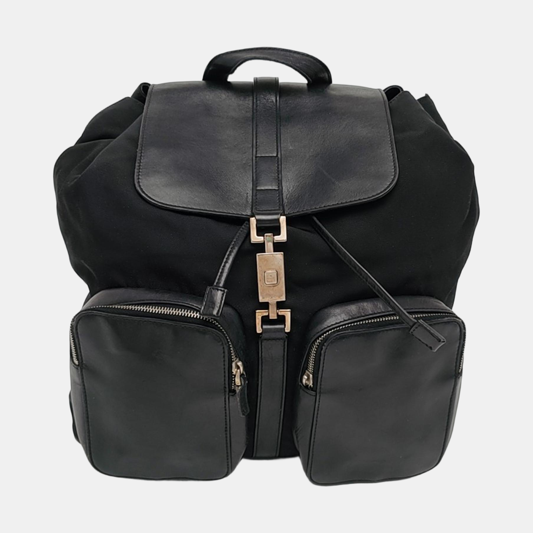 Fabric Backpack Black