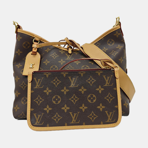 CARRYALL PM Monogram Coated Canvas Brown