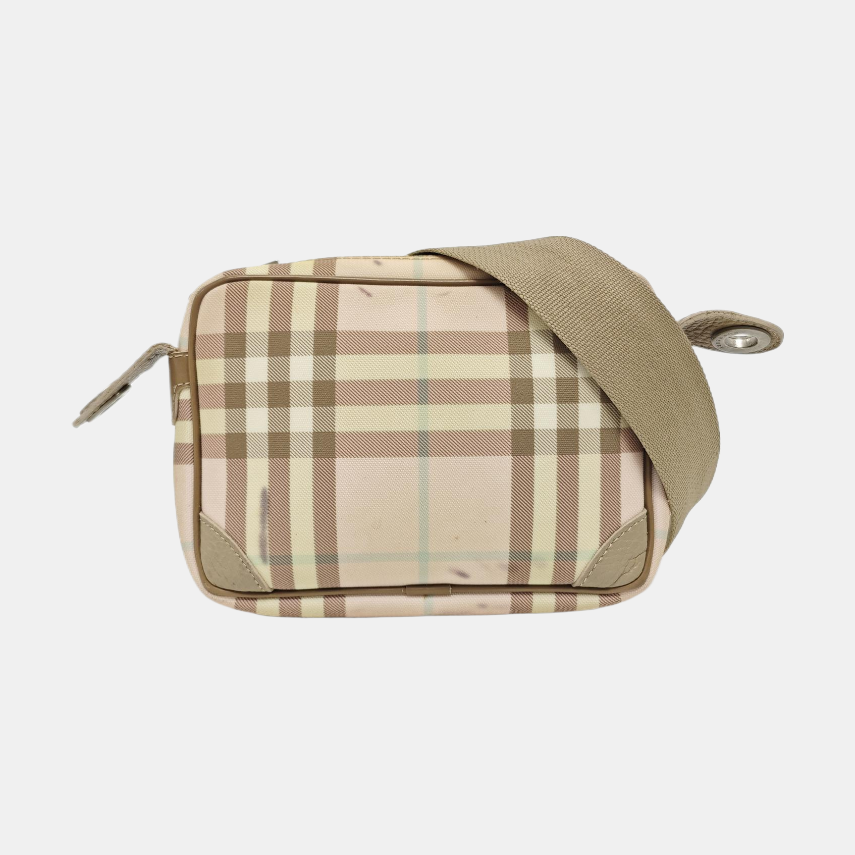 Canvas Shoulder Bag Pink